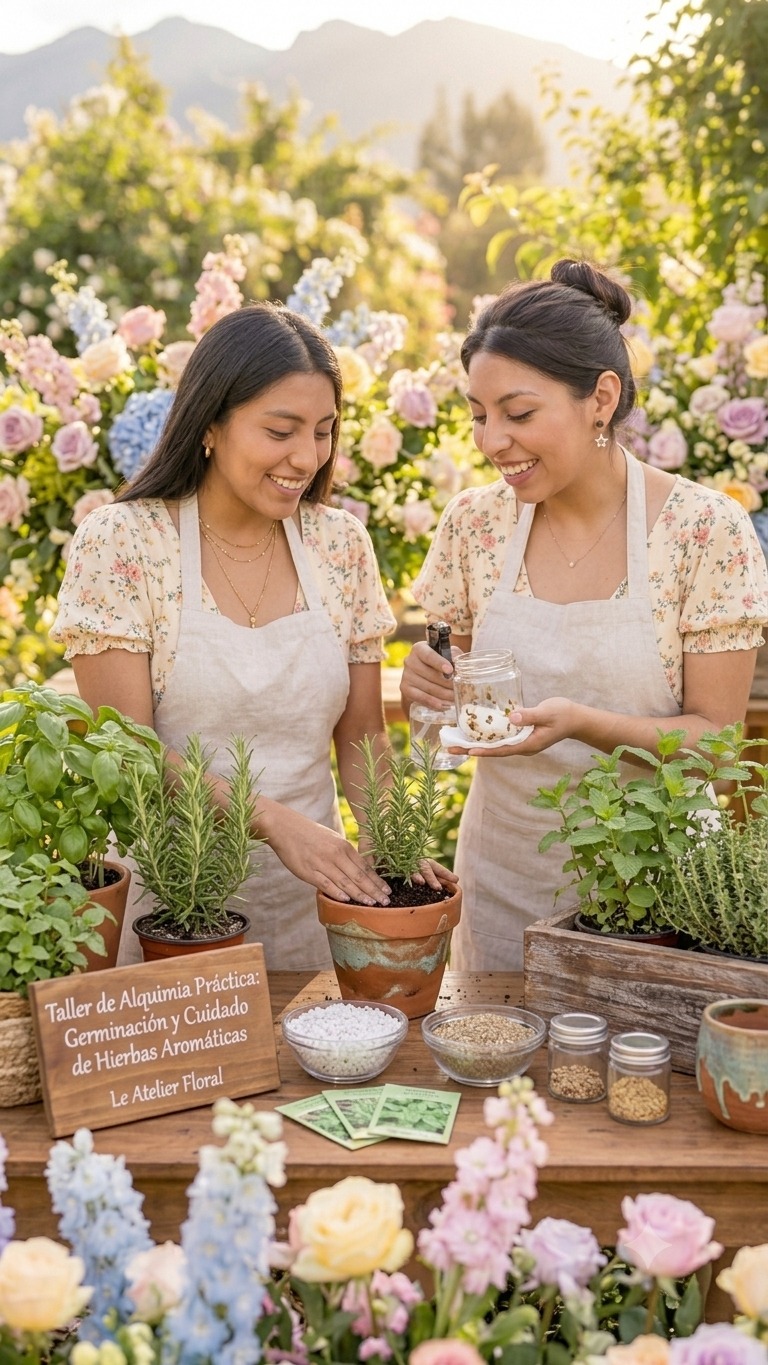 Taller de Alquimia Práctica: Germinación y Cuidado de Hierbas Aromáticas